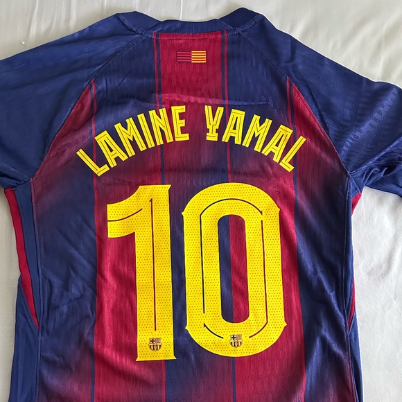 Nike FC Barcelona 2025/26 Home jersey player version, #10 Lamine Yamal, size L - Picture 1 of 5
